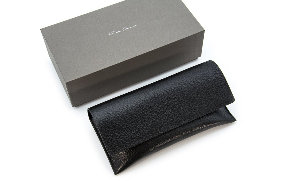 Rick Owens Sunglasses - Performa - black / silver mirror